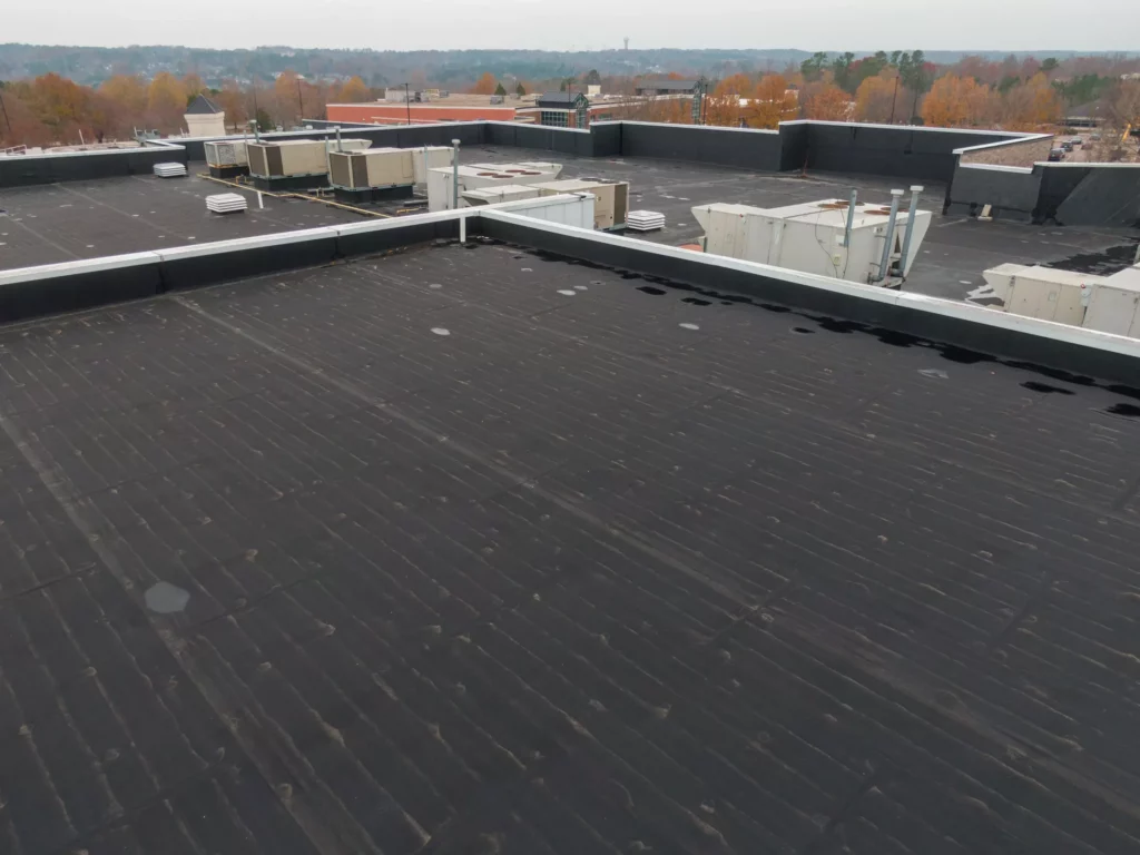 Commercial Flat Roof Repair {acf_seo_group_image_alt}, Image of Commercial Flat Roof Repairs